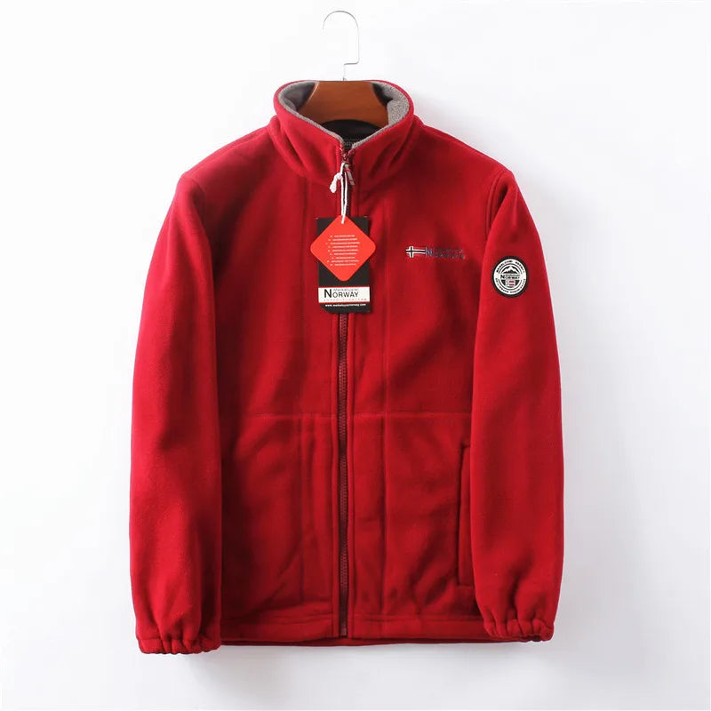Fleecejacke | Langarm | Warm | Fleecejacke mit Reißverschluss | Fleeceweste