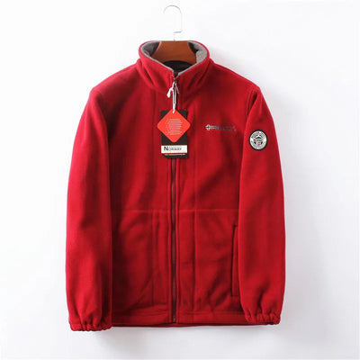 Fleecejacke | Langarm | Warm | Fleecejacke mit Reißverschluss | Fleeceweste