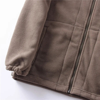 Fleecejacke | Langarm | Warm | Fleecejacke mit Reißverschluss | Fleeceweste