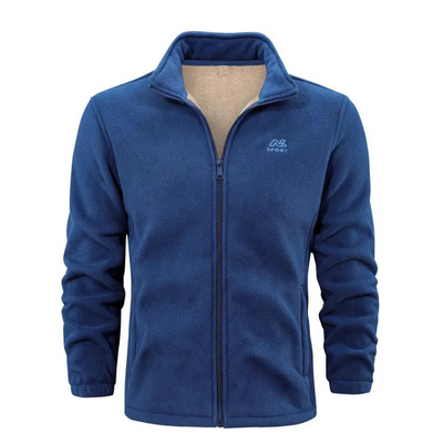 Fleecejacke – Warm – Reißverschluss – Winterjacke – Herrenjacke