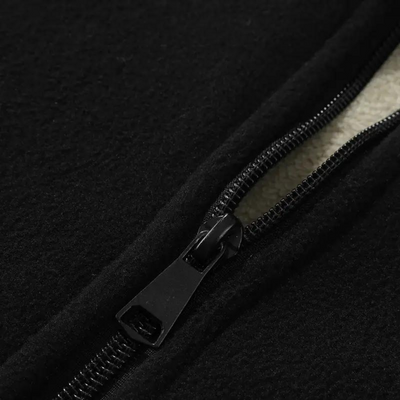 Fleecejacke – Warm – Reißverschluss – Winterjacke – Herrenjacke