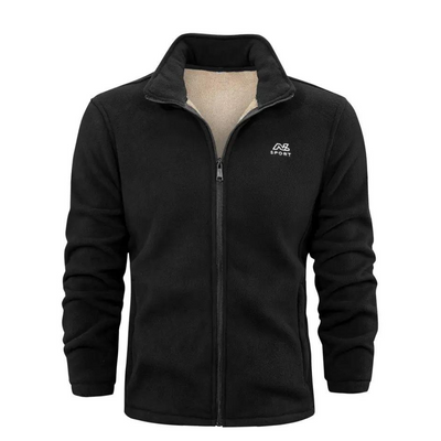 Fleecejacke – Warm – Reißverschluss – Winterjacke – Herrenjacke
