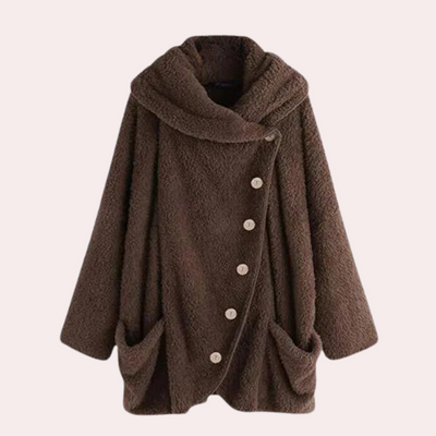 Fleecejacke – Warme Oversize-Winterjacke mit lockerer Passform für Damen