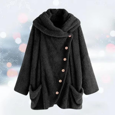 Fleecejacke – Warme Oversize-Winterjacke mit lockerer Passform für Damen