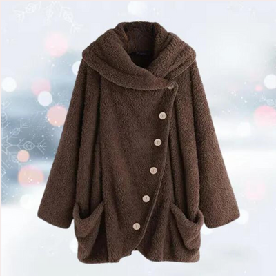 Fleecejacke – Warme Oversize-Winterjacke mit lockerer Passform für Damen