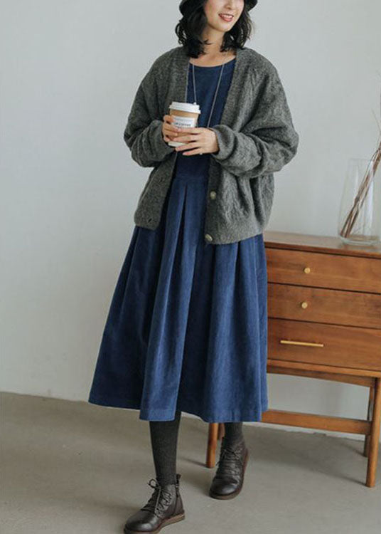 Kailey - elegantes Herbst/Winter-Kleid aus Kord