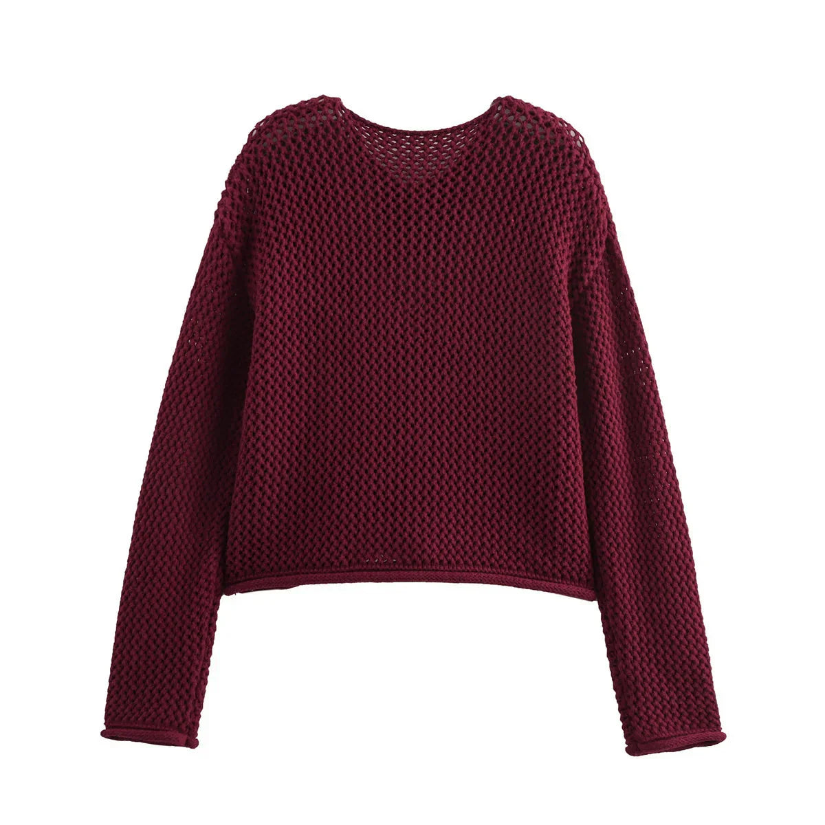 Gestrickte Strickjacke – Warm – Taschen – Mit Knöpfen Zu Schließen – Damenbekleidung