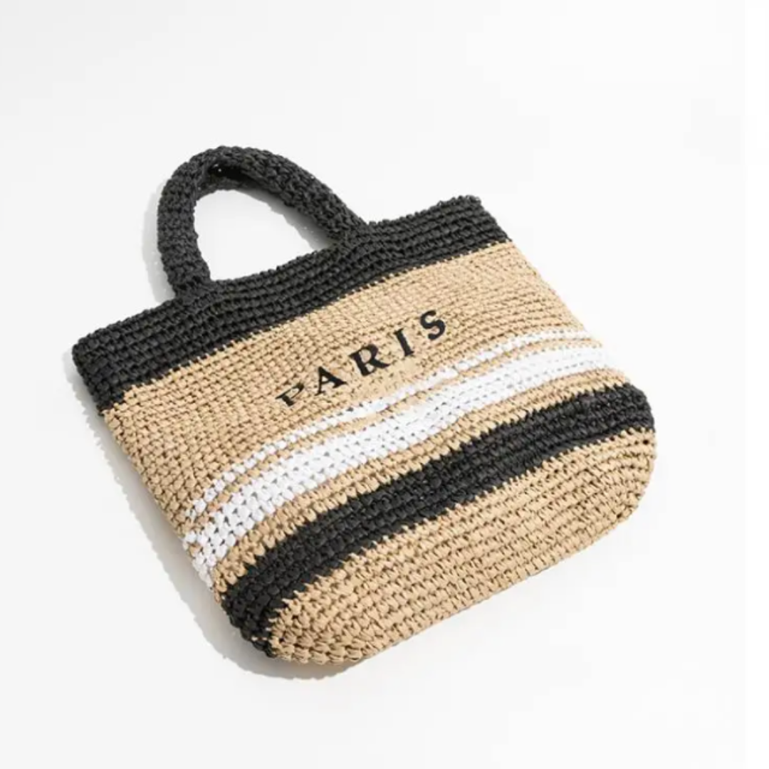 Gewebte Tasche | Boho | Shopper | Strohtasche | Tragetasche