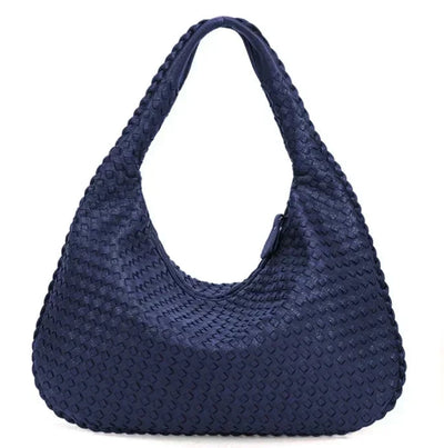 Gewebte Tasche – große vegane Ledertasche für den Alltag für Damen