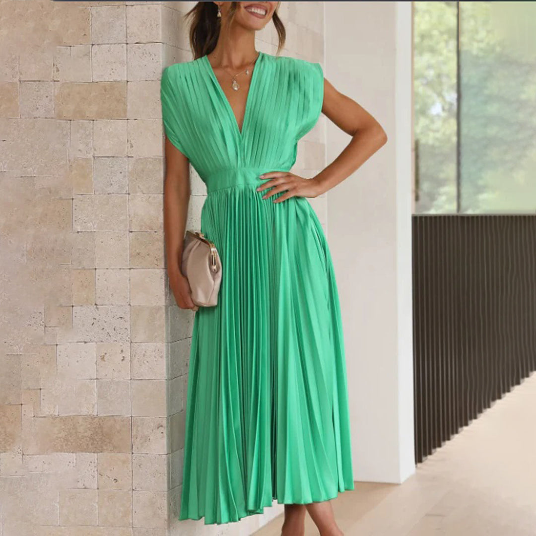 Amira Elegantes Kleid Für Damen - Vielseitig, Figurbetont & Aus Hochwertigen Stoffen, In Verschiedenen Farben
