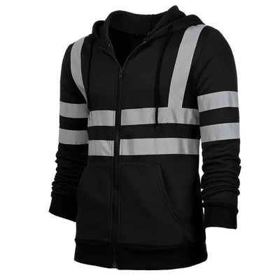 Adenet | Herren Sicherheits Reflektierend Jacke | Arbeitskleidung