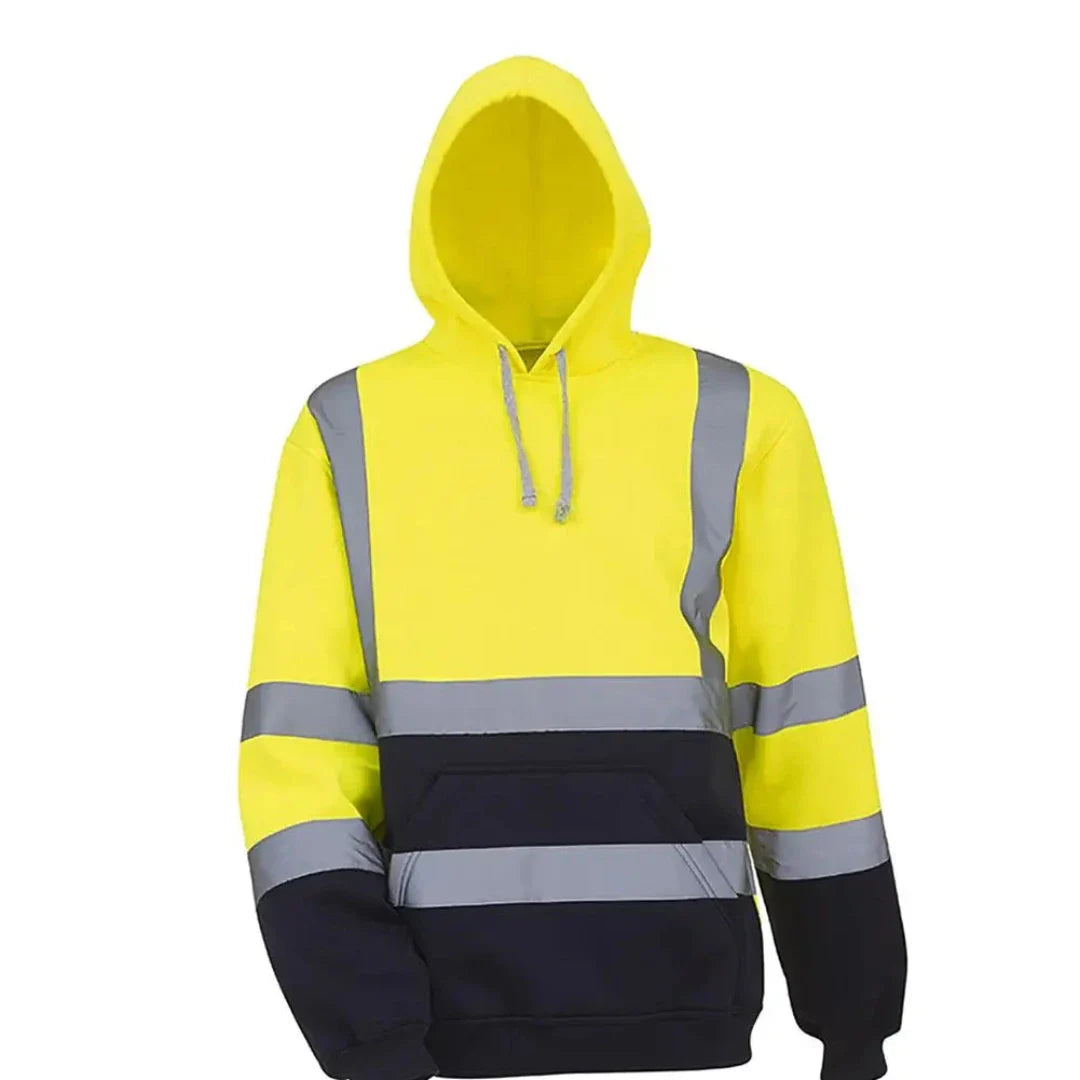 Brunot | Herren Reflektierendes Kapuzenpulli | Arbeitskleidung