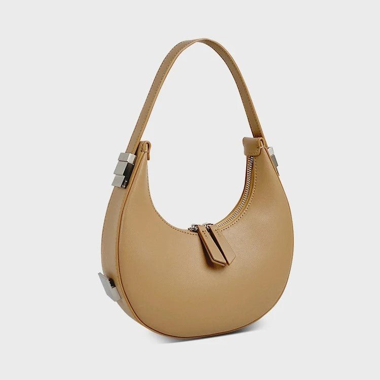 Half Moon Bag | Trendy | Zipper | Umhängetasche | Kleine Tasche