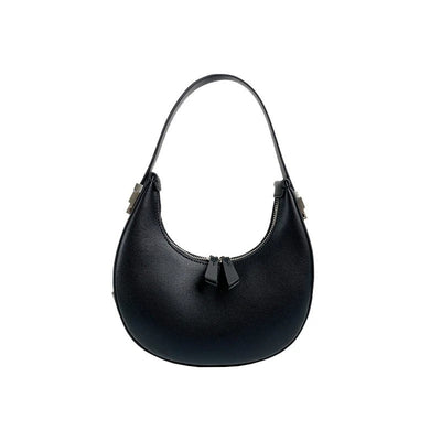 Half Moon Bag | Trendy | Zipper | Umhängetasche | Kleine Tasche