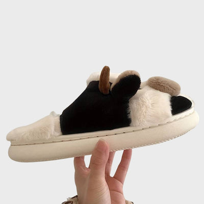Hausschuhe | Warm | Tier | Winterpantoffeln