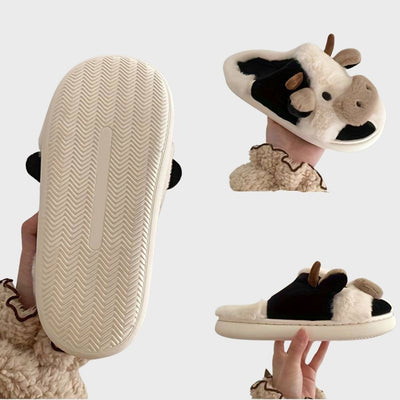 Hausschuhe | Warm | Tier | Winterpantoffeln