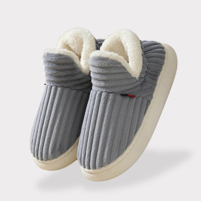 Hausschuhe für den Winter – Unisex-Hausschuhe, warm, weich, zum Hineinschlüpfen