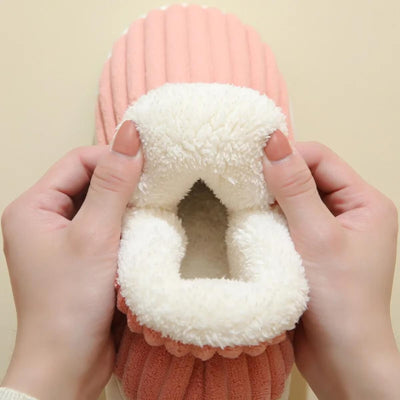 Hausschuhe für den Winter – Unisex-Hausschuhe, warm, weich, zum Hineinschlüpfen