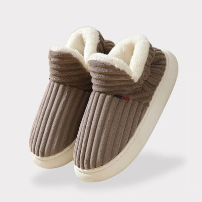 Hausschuhe für den Winter – Unisex-Hausschuhe, warm, weich, zum Hineinschlüpfen