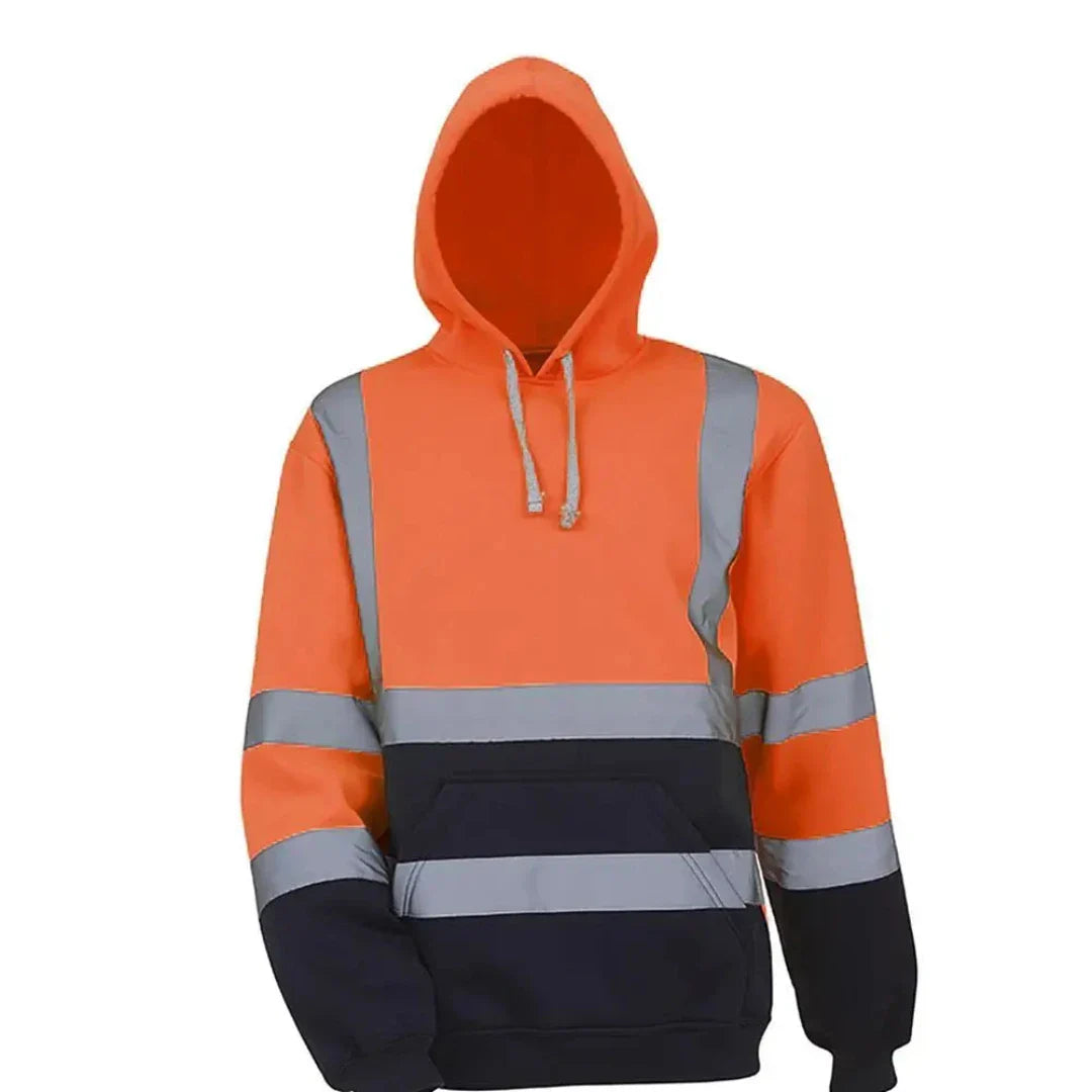 Brunot | Herren Reflektierendes Kapuzenpulli | Arbeitskleidung