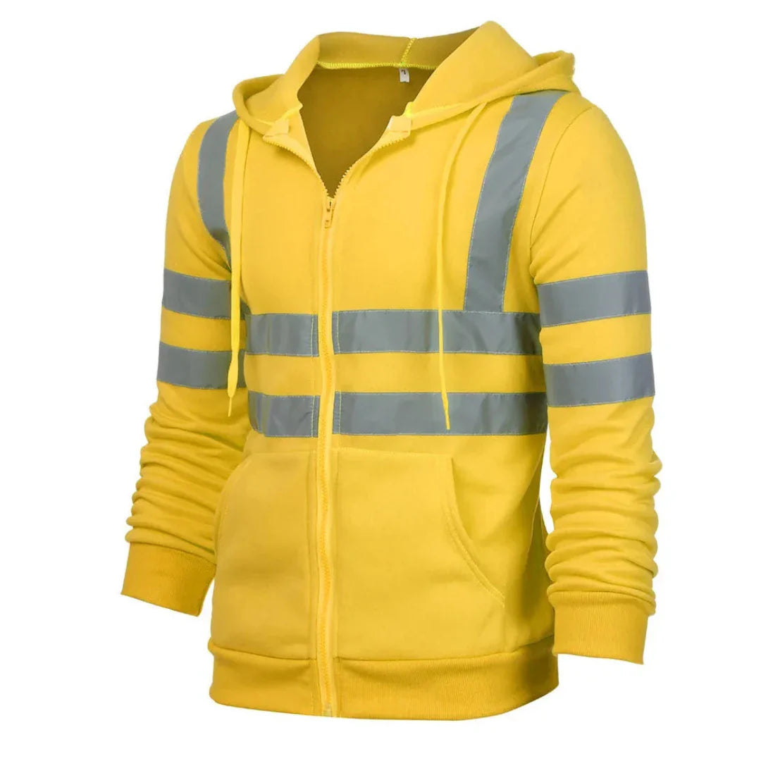 Adenet | Herren Sicherheits Reflektierend Jacke | Arbeitskleidung