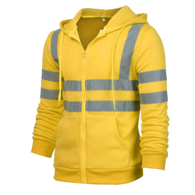 Adenet | Herren Sicherheits Reflektierend Jacke | Arbeitskleidung