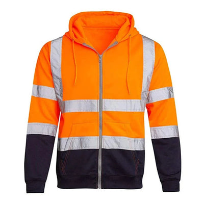 Darenten | Herren Reflektierende Kapuzenjacke | Arbeitskleidung