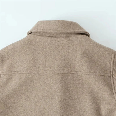Herbstjacke | Einreiher | Taschen | Kurze Wolljacke | Damenjacken