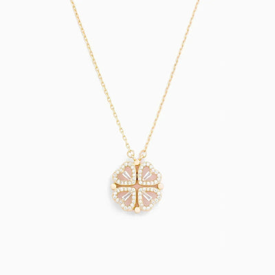 Herz-Halskette | Zirkon | Silber | Goldene Halskette | Halskette für Damen