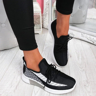 Arham - Atmungsaktive Slip-on Damen-Sneakers