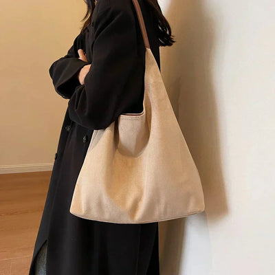 Hobo Bag - Groß - Ein Riemen - Wildleder Tasche - Umhängetasche
