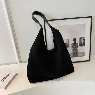 Hobo Bag - Groß - Ein Riemen - Wildleder Tasche - Umhängetasche