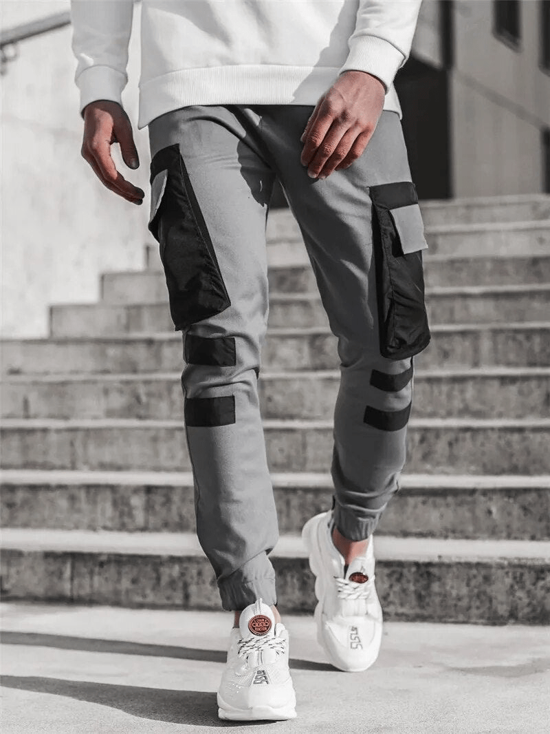 Bequeme Sporthose für Aktive Männer, Atembar, Elastische Taille, Modernes Design
