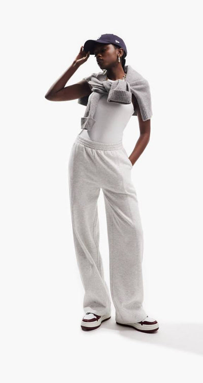 Jogginghose mit weitem Bein | Elastischer Bund | Kordelzug | Jogginghose mit weitem Bein | Damenhosen