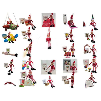 JoyElf – Weihnachtsmann-Set mit einfacher Einrichtung und kreativen Aktivitäten