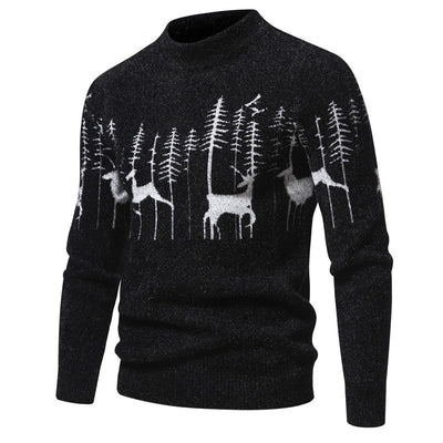 Jun - Hochwertiger Herrenpullover im Weihnachtslook
