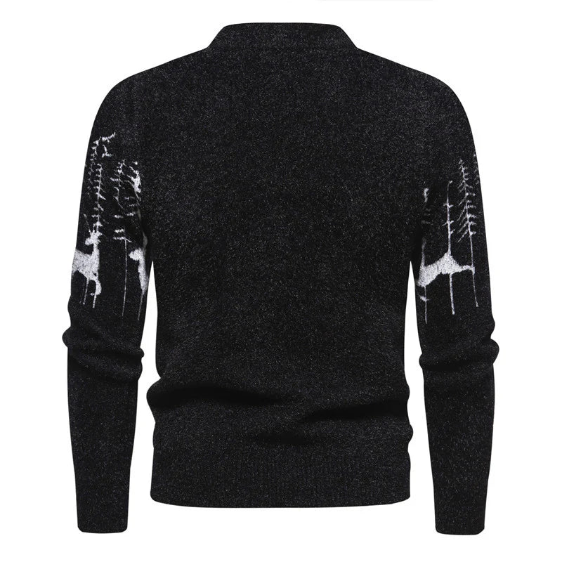 Jun - Hochwertiger Herrenpullover im Weihnachtslook