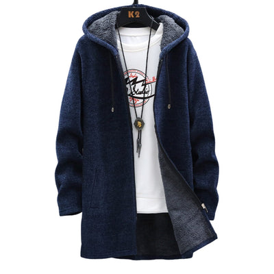 Kapuzenmantel | Reißverschluss | Fleecefutter | Winterjacke | Damenjacken