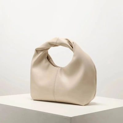 Kleine Tasche – quadratische Handtasche mit modischem Knoten für Damen