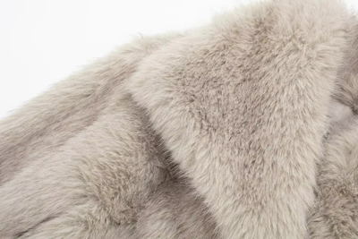 Kunstpelzjacke – kurz – warm – Kunstpelzmantel – Wintermäntel und -jacken für Damen