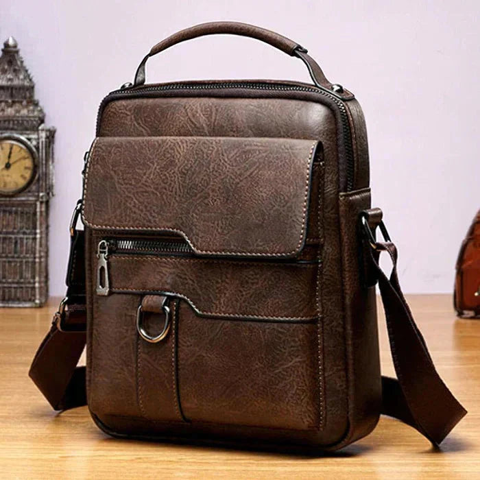 Ledertasche - Groß - Taschen - Umhängetasche - Umhängetasche