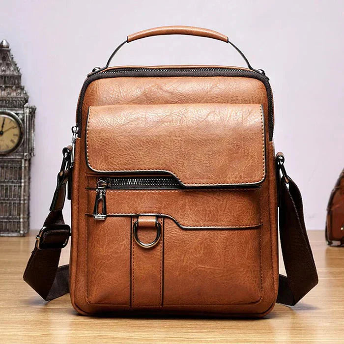 Ledertasche - Groß - Taschen - Umhängetasche - Umhängetasche
