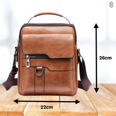 Ledertasche - Groß - Taschen - Umhängetasche - Umhängetasche