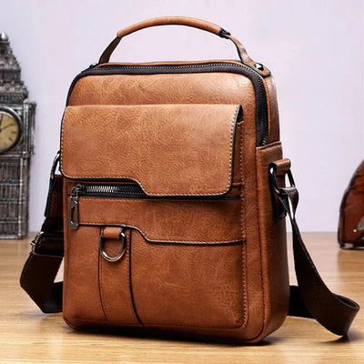 Ledertasche - Groß - Taschen - Umhängetasche - Umhängetasche