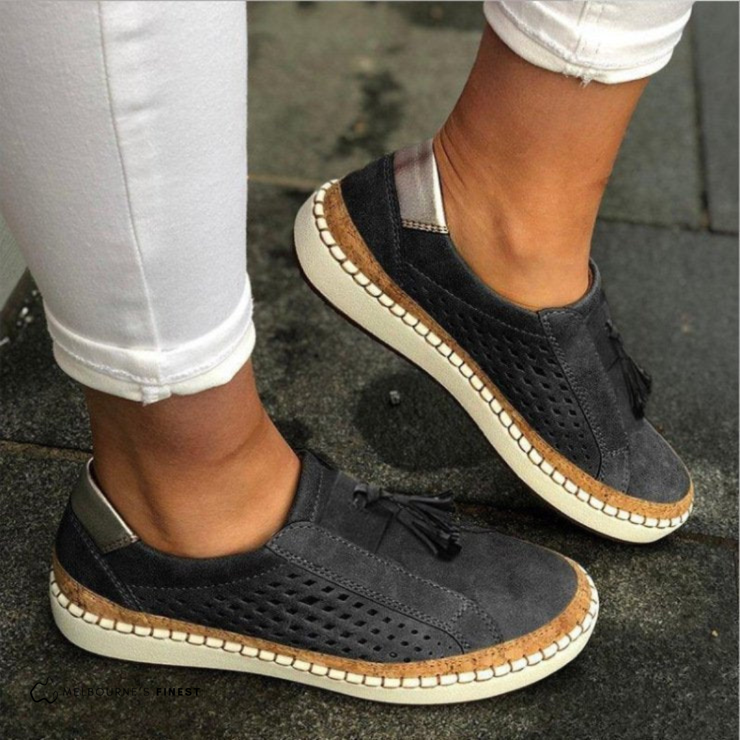 Atmungsaktive Slip-On-Sneaker für Damen