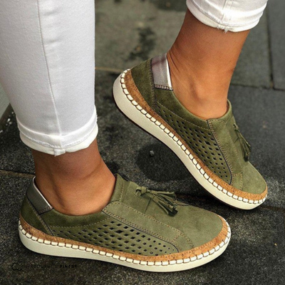 Atmungsaktive Slip-On-Sneaker für Damen