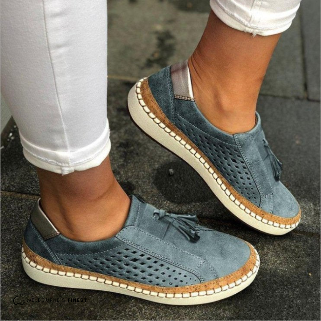 Atmungsaktive Slip-On-Sneaker für Damen