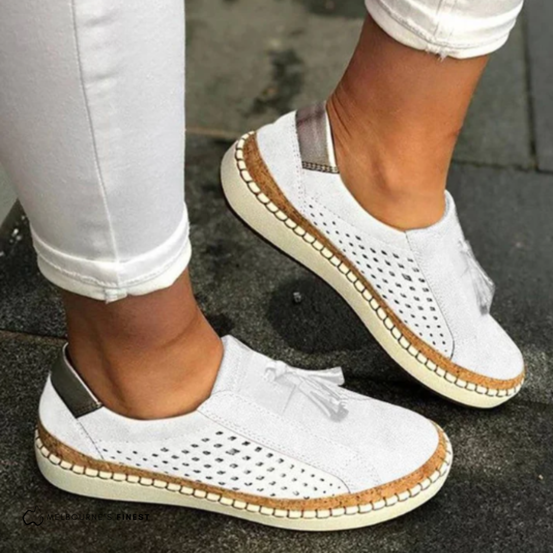 Atmungsaktive Slip-On-Sneaker für Damen