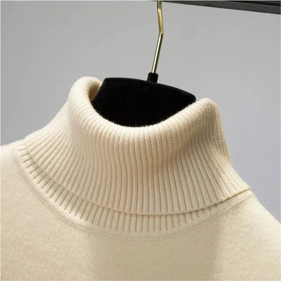 Eloise - mit Samt gefütterter Rollkragenpullover für Frauen