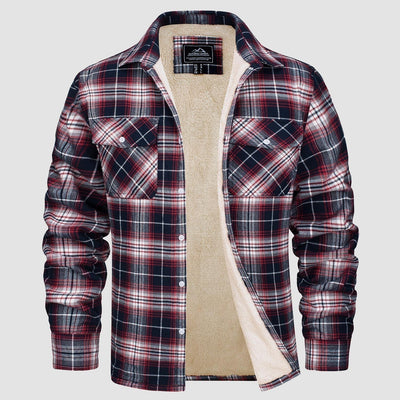 ARVI GEFÜTTERTES KAROHEMD JACKE